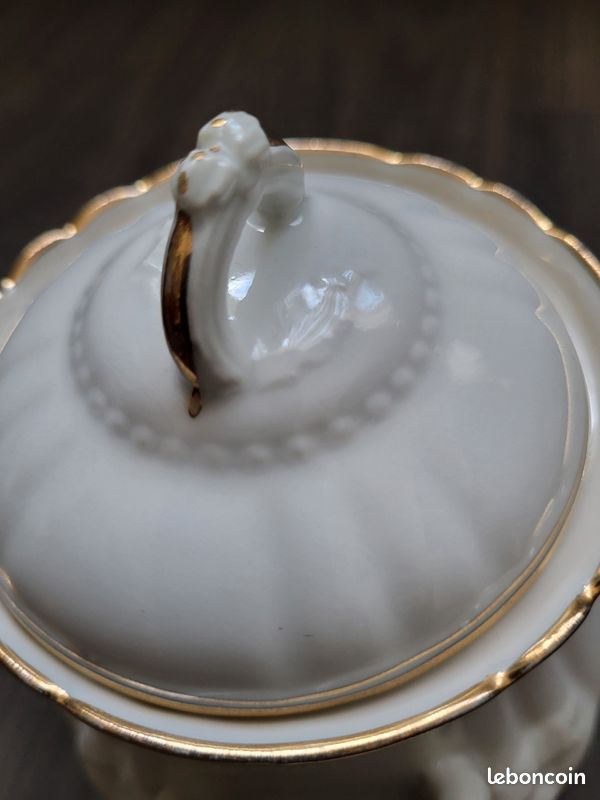Sucrier en porcelaine de Limoges (image 5)