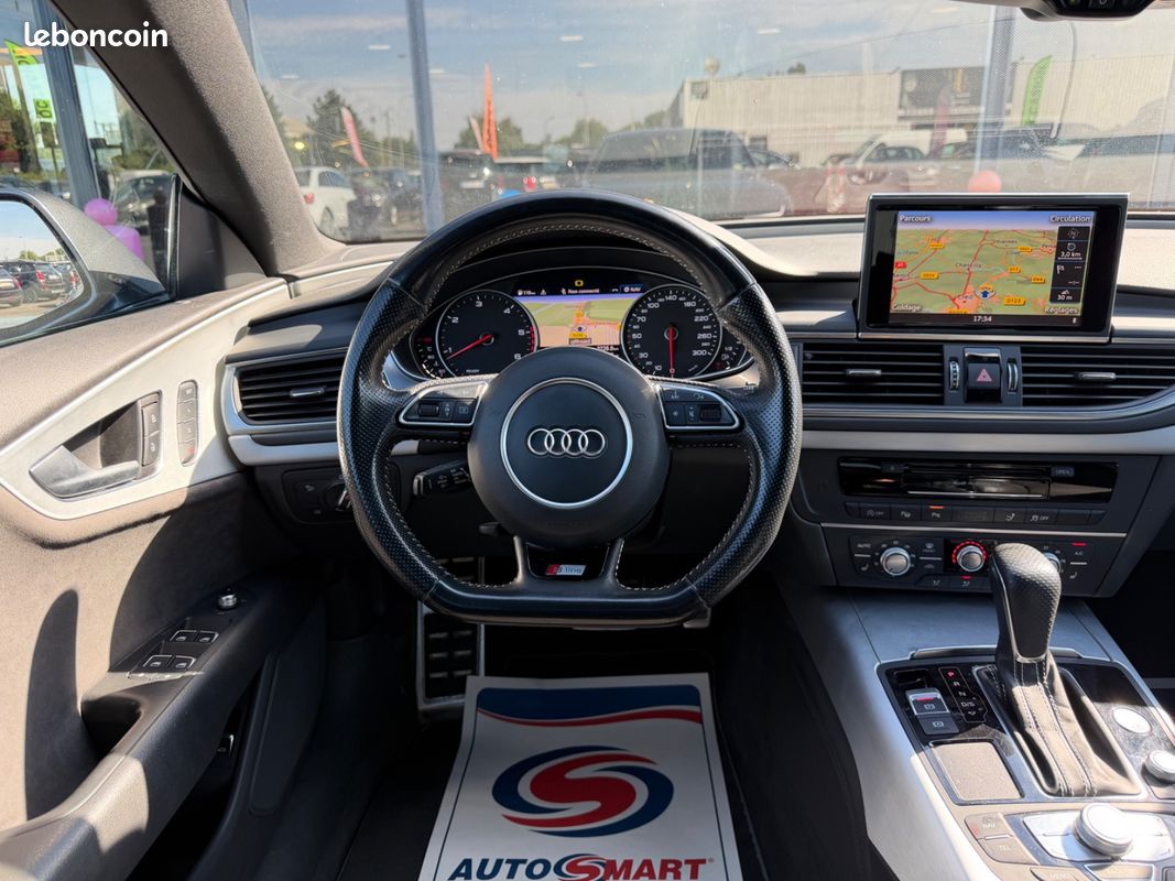AUDI A7 SPORTBACK V6 3.0 TDI 272ch S tronic 7 Quattro S line CAMÉRA DE RECUL ATTELAGE COCKPIT GPS GARANTIE 12 MOIS EU (image 17)