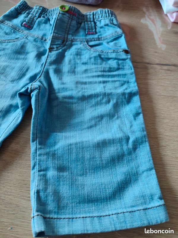 Pantalon fille Catimini 6 mois (image 2)