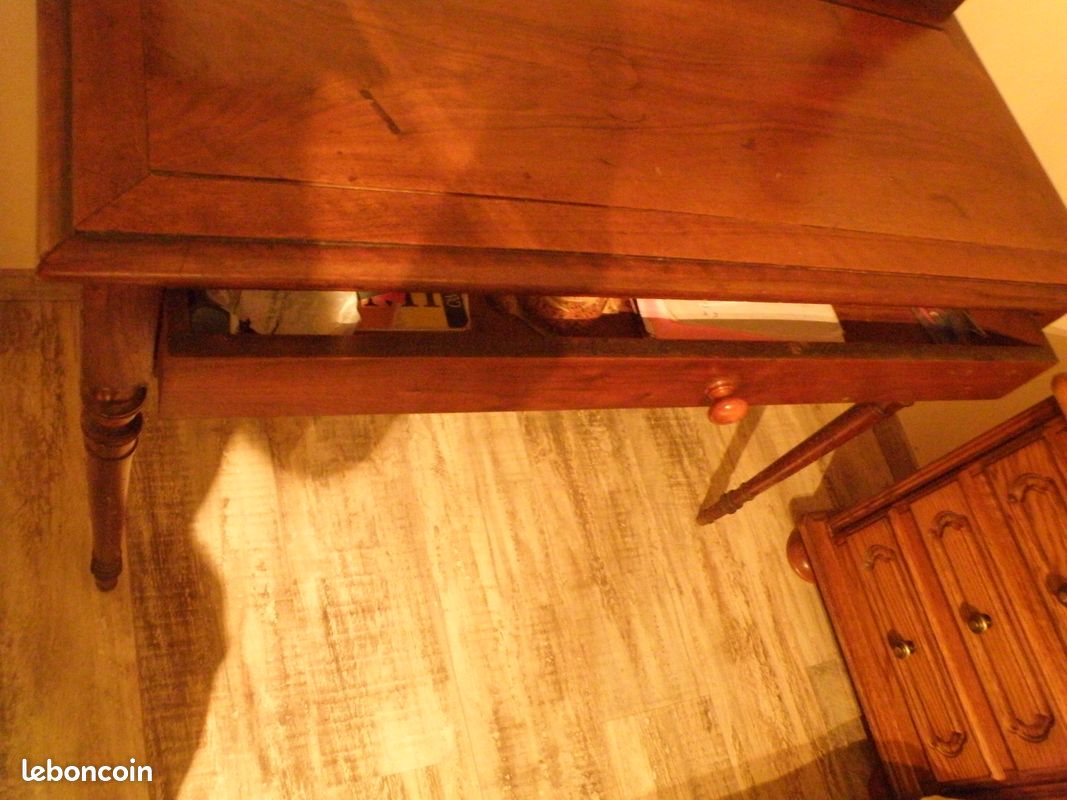 Mobilier: commode en bois avec miroir (image 3)