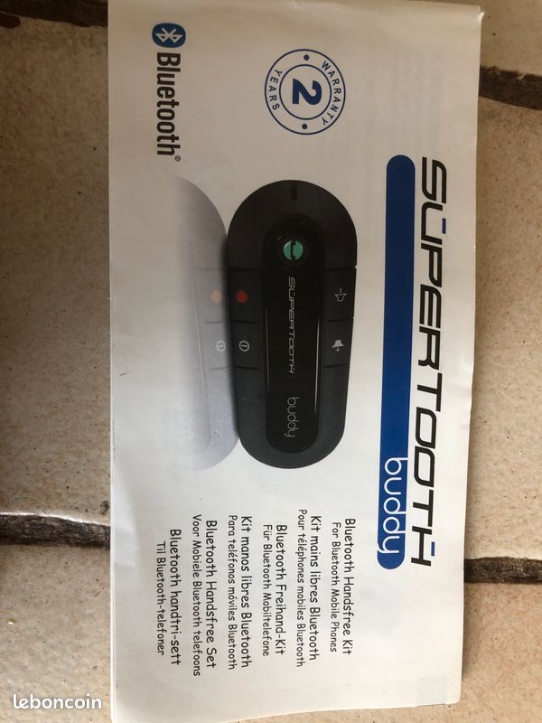 Receptor Bluetooth SuperTooth Buddy Bluetooth Hands-free