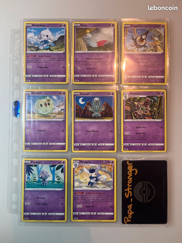 Lot de 116 cartes Pokemon Tempête Argentée EB12 (image 7)