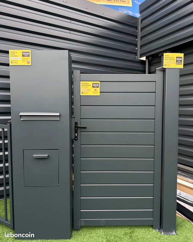 Pilier Aluminium Portillon Design Prix Attractif (image 3)