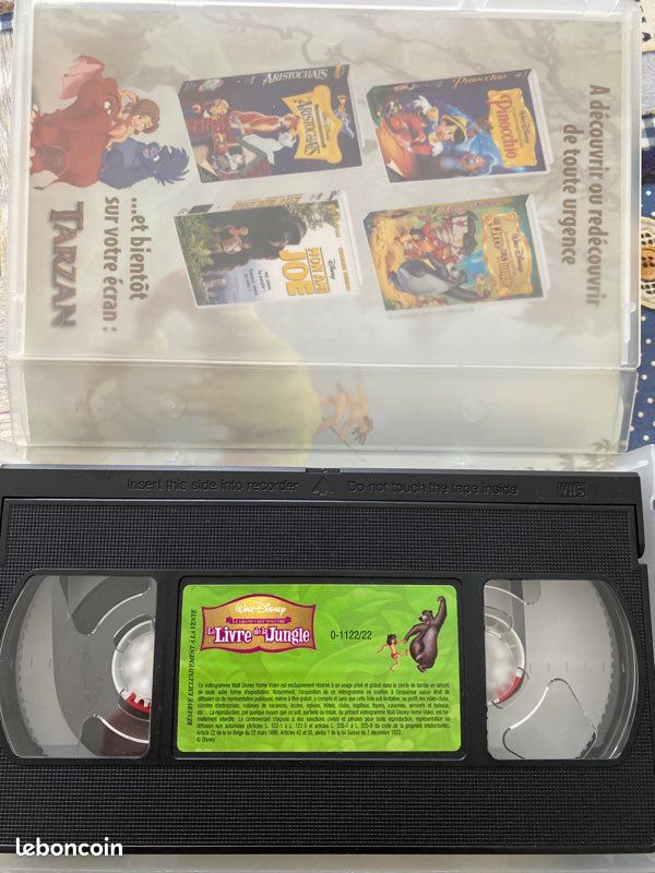 K7 VHS Walt Disney le livre de la jungle (image 4)