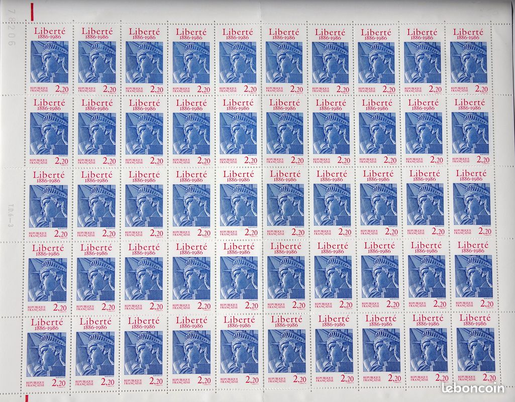 Feuilles de Timbres Neufs-Lot 3 (image 6)