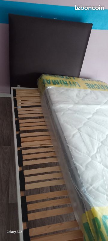 Vend lit sommier matelas (image 2)