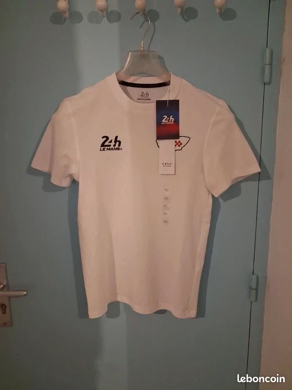 Neuf T-shirt 24H Le Mans par Celio be normal - Superbe qualité en 100% coton - Tailles XS et XL (image 3)