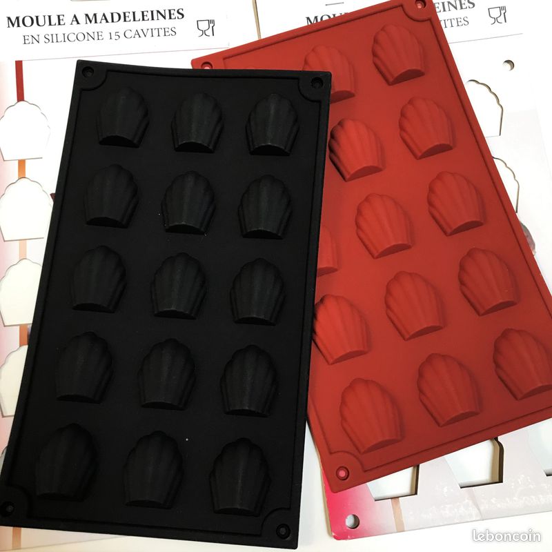 Moule silicone 15 madeleines, Neuf et emballé (image 3)