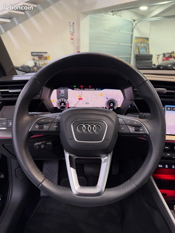Audi a3 8y berline design luxe 35 tfsi 150 s-tronic7 - full black - état exceptionnel (image 5)
