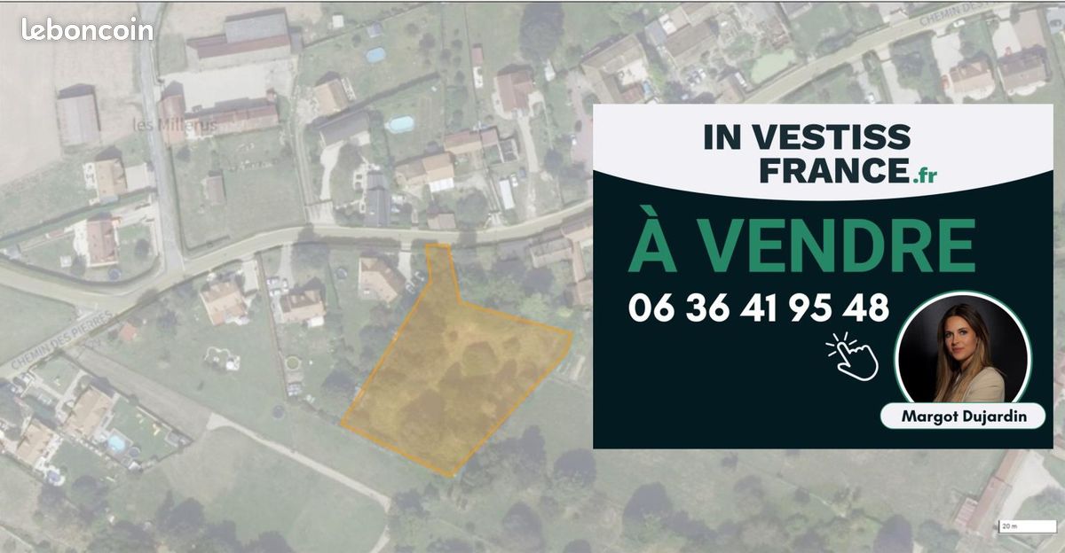 Terrain 2 854 m² Tilly · 100 000 €