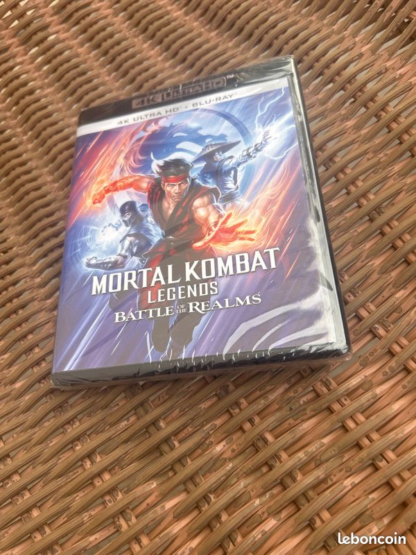 Mortal Kombat: Battle Of The Realms Blu-ray 4K Ultra HD : Inclus Blu