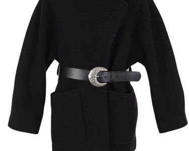 Vestes Manteaux Manteau Clif Bash Noir Manteau Kate Bash