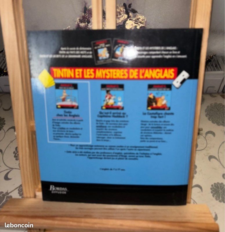 Harrap's Tintin chez les Anglais Initiation à l'anglais Livre/Cassette (image 5)