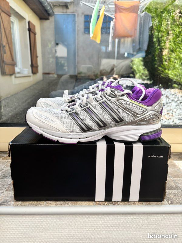 Adidas response stability 5 Running / course violet gris taille 42 (image 3)