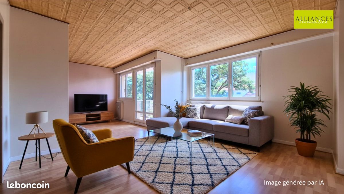 Appartement 4 pièces 88 m² · à Mulhouse · 88 m² · 99 000 €