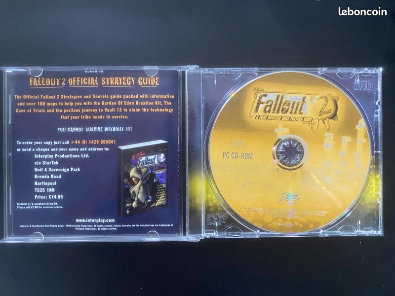 Fallout 2 – PC Big Box – Version Française – Bon état