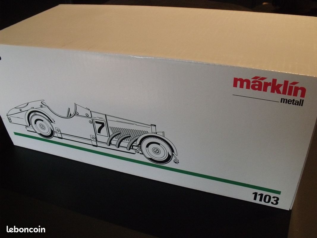 Tin toy Märklin Museum - 1099 Mercedes Benz Silver Arrow From Märklin