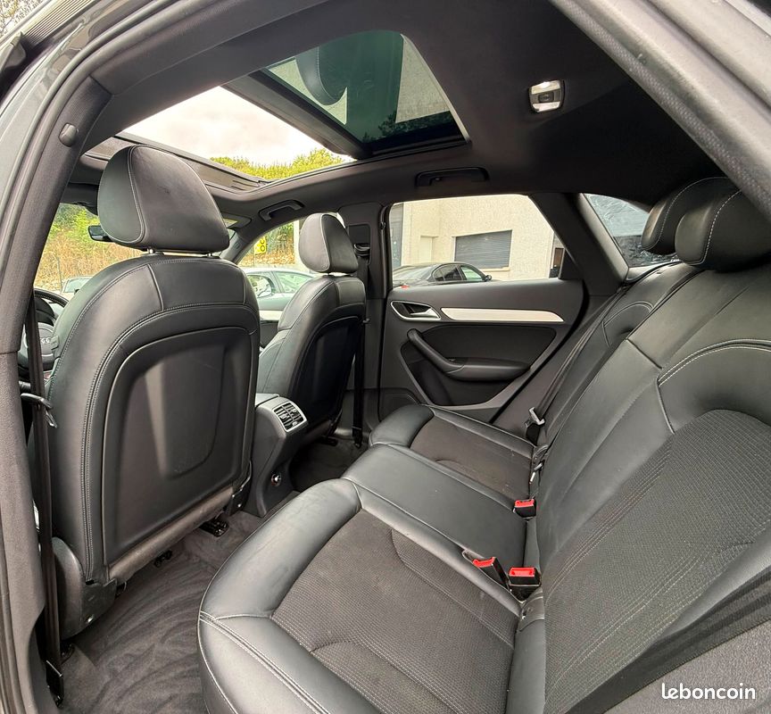 AUDI Q3 Quattro Phase II 2.0 TDI 16V S Tronic7 150 cv Boîte Auto Toit Pano Attelage Gps (image 5)