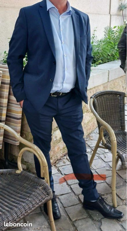 Celio Costume Mariage Costume Pièces Celio Bleu Marine #mariage