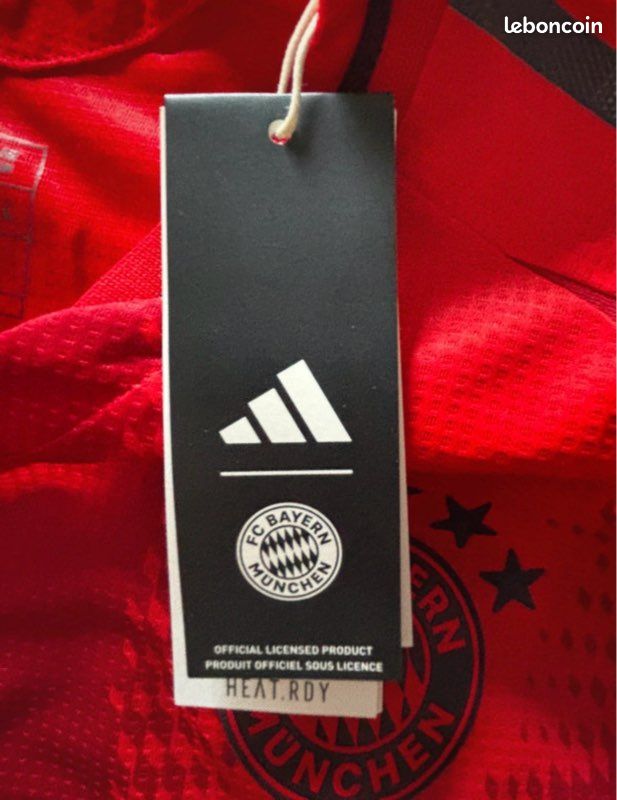 Maillot Bayern Munich Adidas – Neuf avec étiquette (image 4)