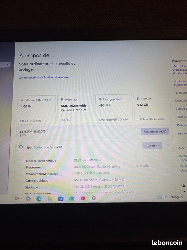 Ordinateur portable Lenovo (image 4)