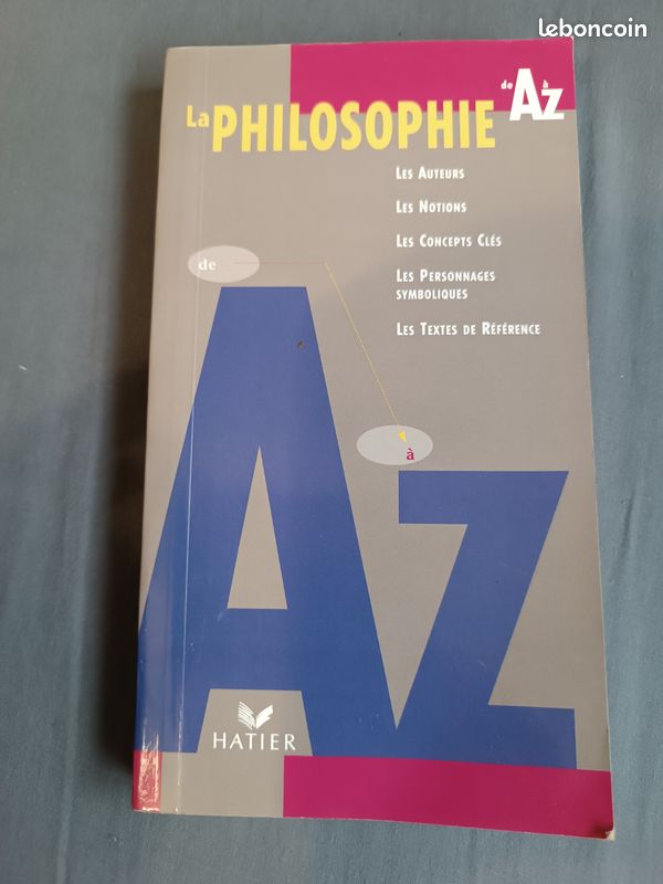 Livre La philosophie de A à Z (image 1)