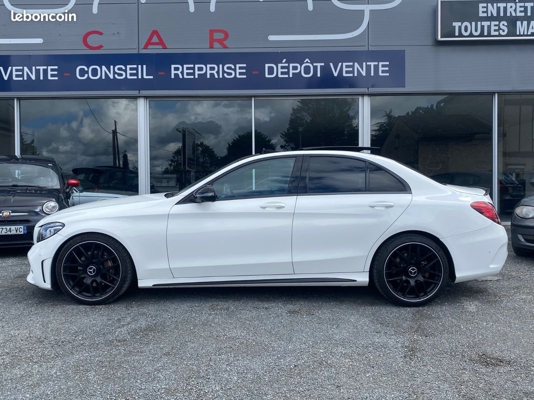Mercedes CLASSE C 220D 194 ch / Toit ouvrant / Ambiance LED intérieur / Son Burmester / Sièges chauffants / Virtual Cockpit / Caméra 360° (image 23)