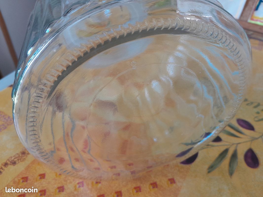 Bonbonnière boîte à biscuits verre bouchon étanche (image 5)