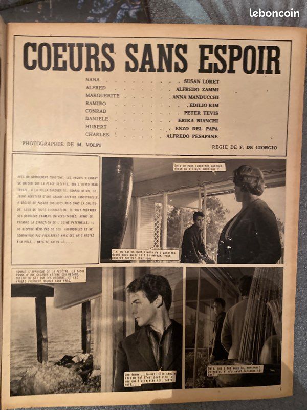 5 premiers numéros du photoroman « Violette » - 1964 (image 3)
