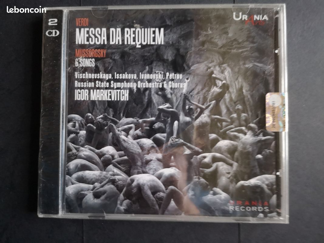 VERDI Requiem + MOUSSORGSKY ( par MARKEVITCH) (image 1)