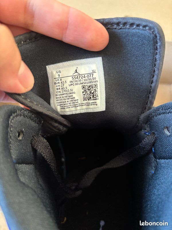 Nike Air Jordan 1 Mid Royal Blue (image 6)