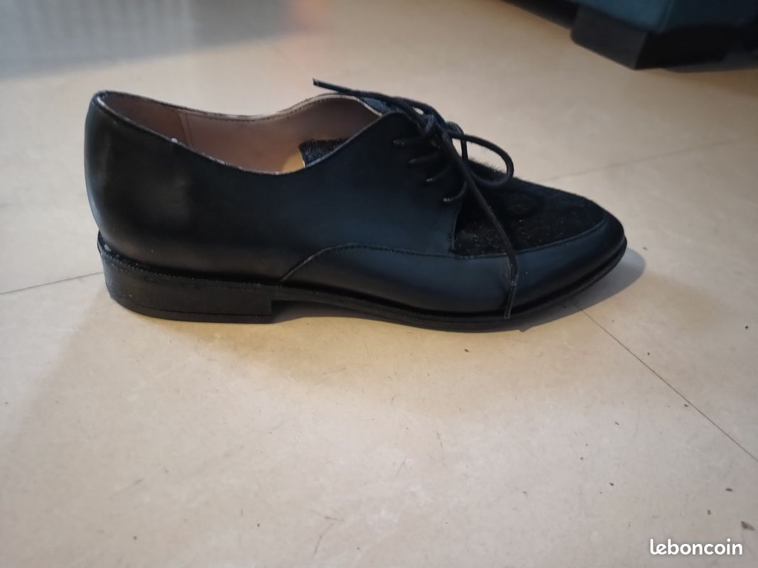 👞Chaussures Derby noir femme🖤 (image 3)