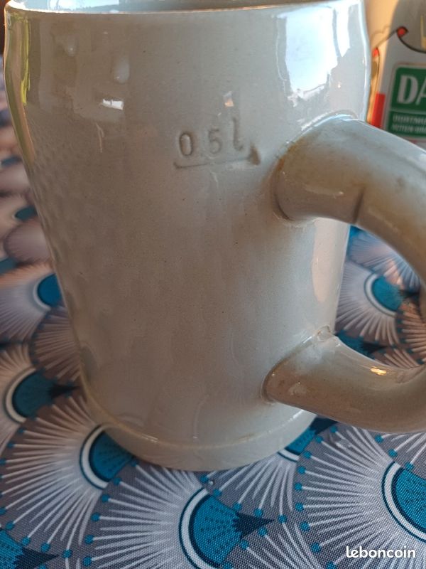 Idée cadeau Lot 5 chopes de bière ou pintes DAB Made in Germany (image 4)