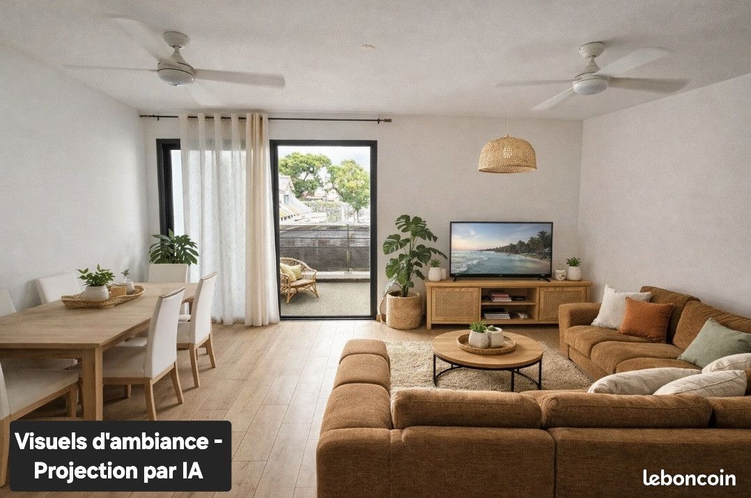 Appartement 3 pièces 66 m² · à Saint-Denis · 66 m² · 165 000 €