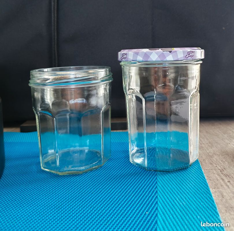 Lot pots confiture + couvercles (image 3)