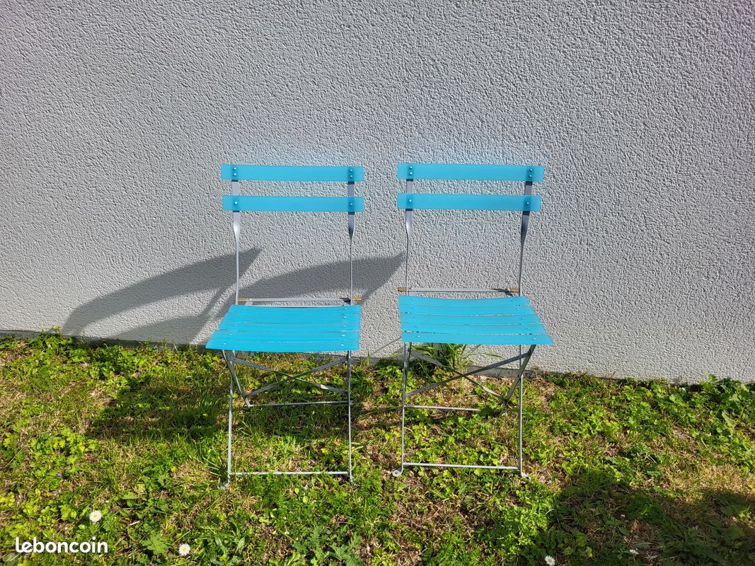 Lot de 2 chaises d’extérieur (image 1)