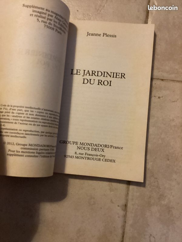 Le Jardinier du Roi Jeanne PLESSIS (image 3)