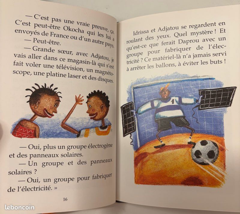 Livre - Penalty à Ouagadoudou - Les p'tits policiers - bon état - Envoi rapide et soigné (image 4)