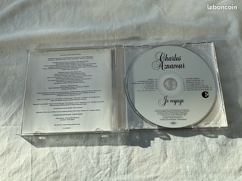 Cd Charles Aznavour Je voyage (image 3)