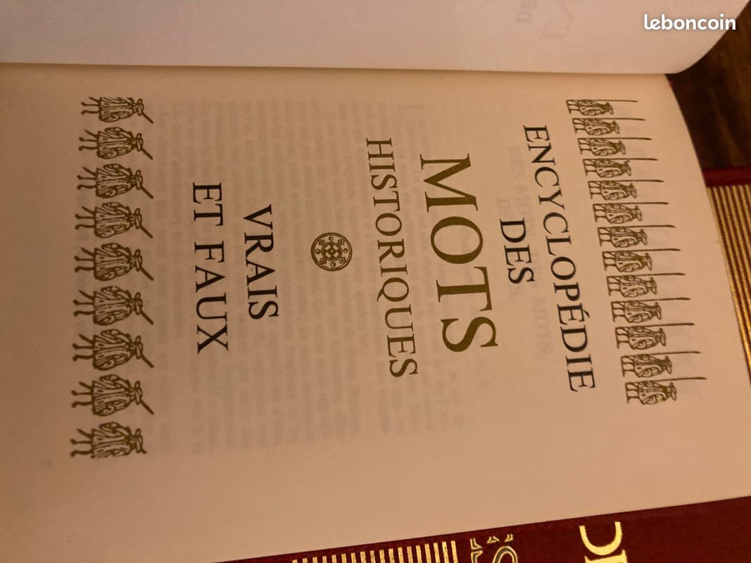 Encyclopédie des mots historiques en deux volumes (image 6)