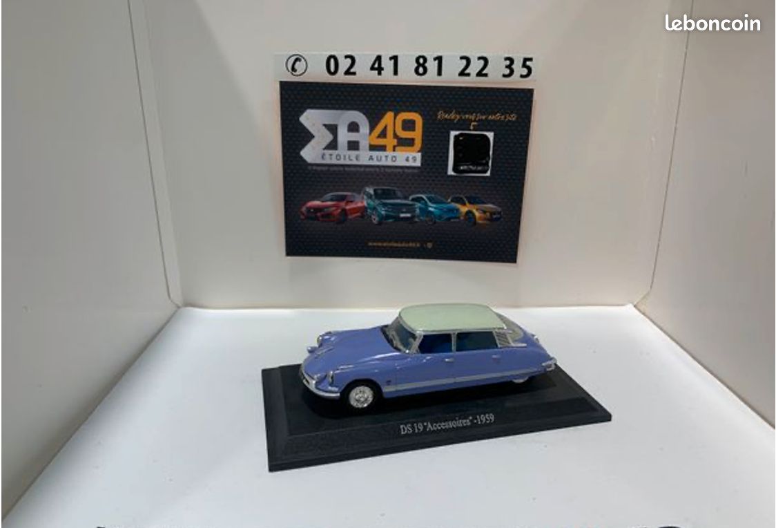 Jouet Ancien Citroën DS19 - Version Électrique Rare (Occasion)