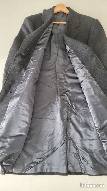 Manteau caban homme pure laine (image 3)