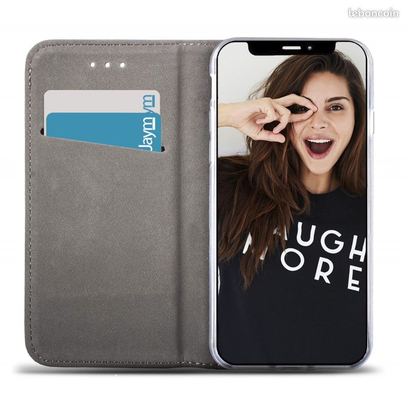 COQUE ET ÉTUI pour iPhone 11 -Noire - Jayme - Neuve (image 6)