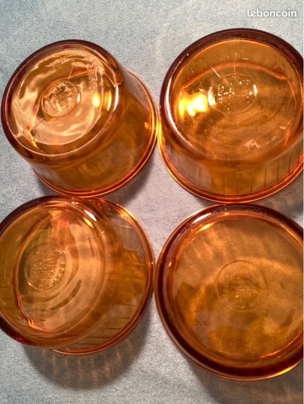 6 ramequins en verre trempé, Duralex - Début de Série
