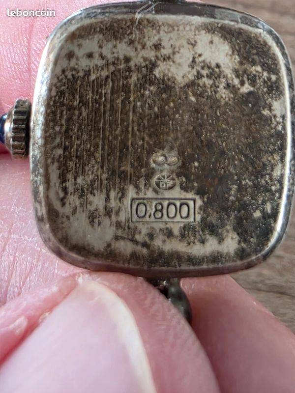 Montre Nivada mécanique en argent 800 | Kaufen auf