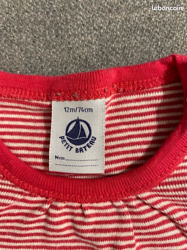 Ensemble 12 mois petit bateau (image 3)