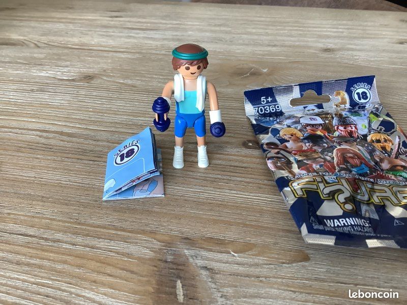 Playmobil 70369 série 18 garçon Sportif gym (image 1)