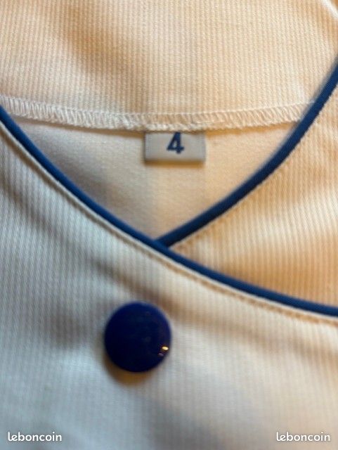 Blouse Ou Tunique Waelfa - Taille 42 (L/XL, T4) - Couleur Corail - Occasion Très Bon état - Pour Femme