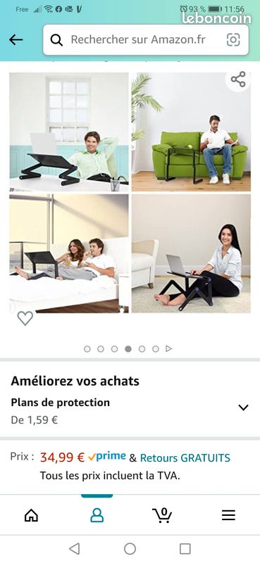 Tablette suport pc livre (image 3)
