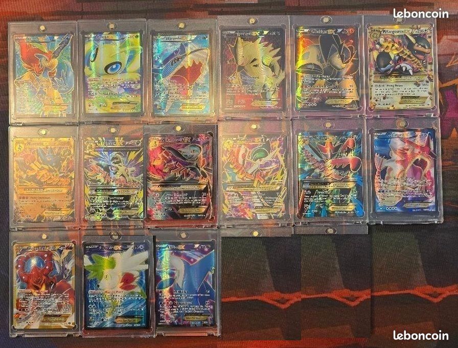 Cartes Pokemon EX Méga Ultra Full Rare FR NMint FR - Collection